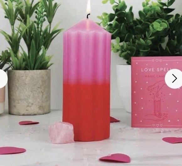 Gift Republic Other - Love Spell Magic Candle Rose Vanilla Scent NIB NEW